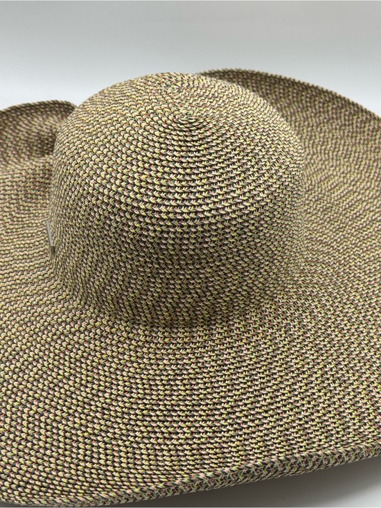 San Diego Hat Company Tan & Black Wide Brim Straw Hat main image 8